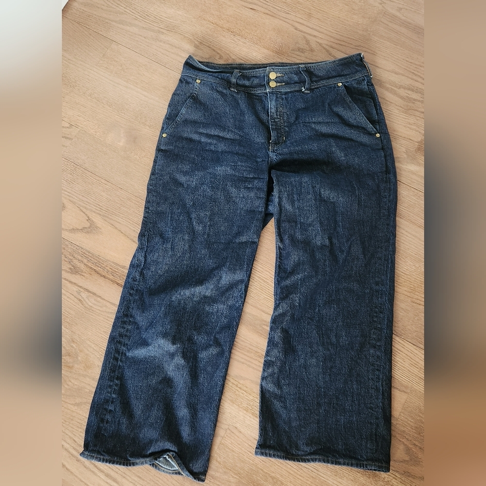 Jcrew Wide Leg Sailor Jeans